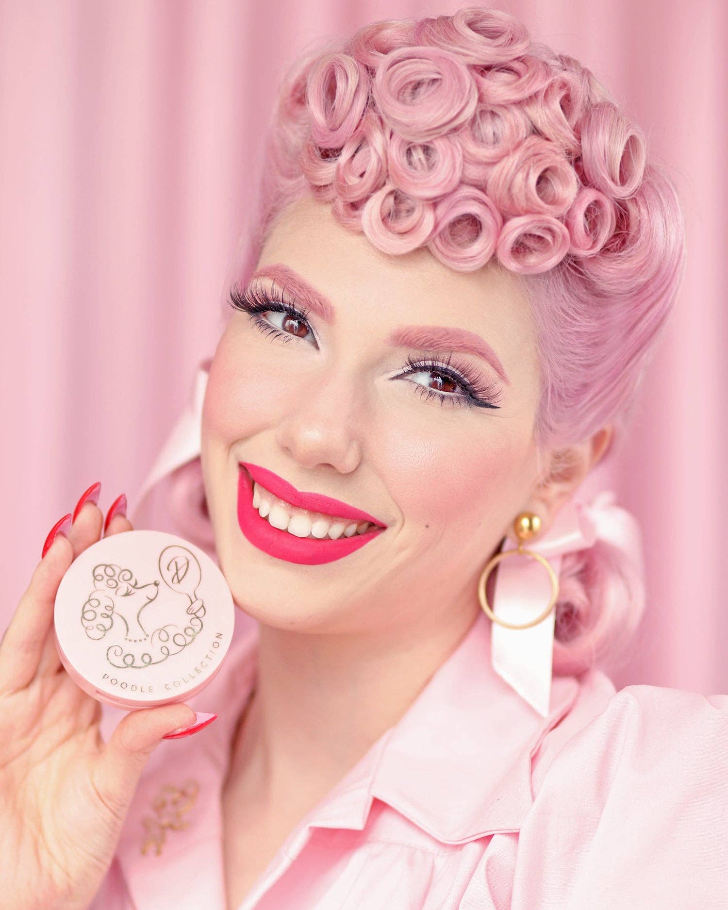 Dafna Beauty – wholesale False/fake eyelashes – D Poodle Collection- Lashes in Compact14