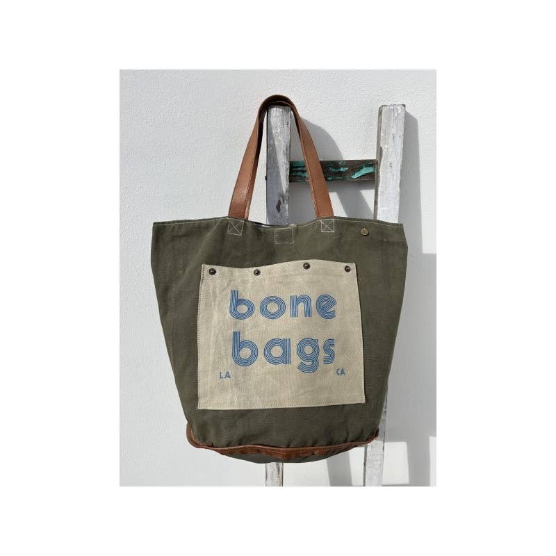 Casa Natura Design SL – wholesale Strandväska – Retro strandväska Rr39 i återvunnen militärcanvas11