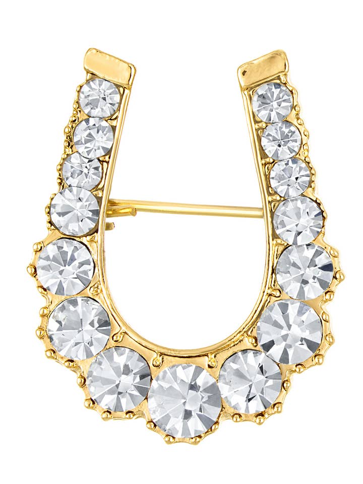 BROCHE FER À CHEVAL POULICHE pour la vente par Kinsey Designs