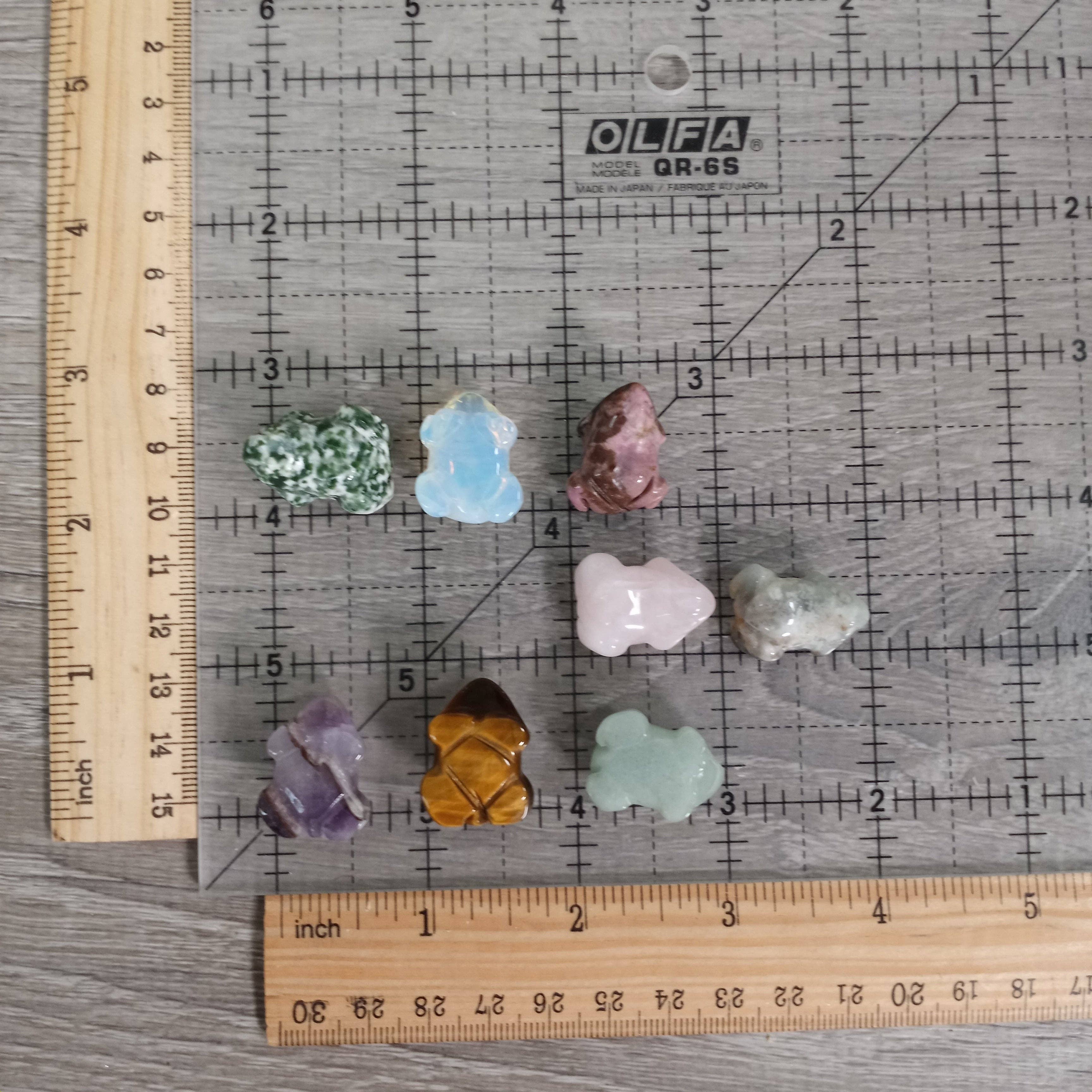 Keystone Crystals - Wholesale Decorative Figurine - Small Gemstone Frog Figurines – Carved Crystal Animal Decor7