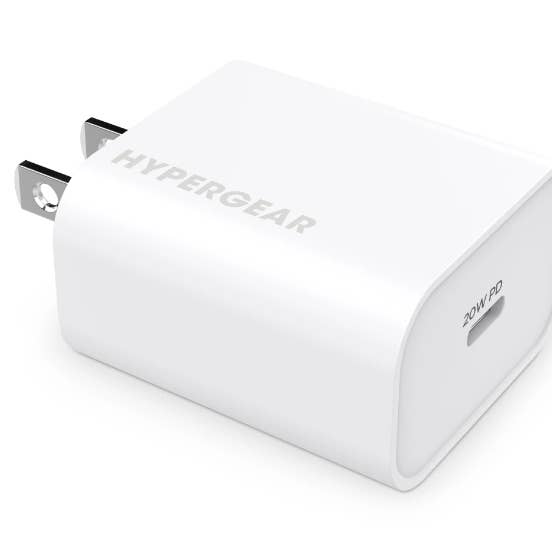JupiterGear Home - Vente Chargeurs portables - Chargeur secteur HyperGear USB-C DP 20 W0