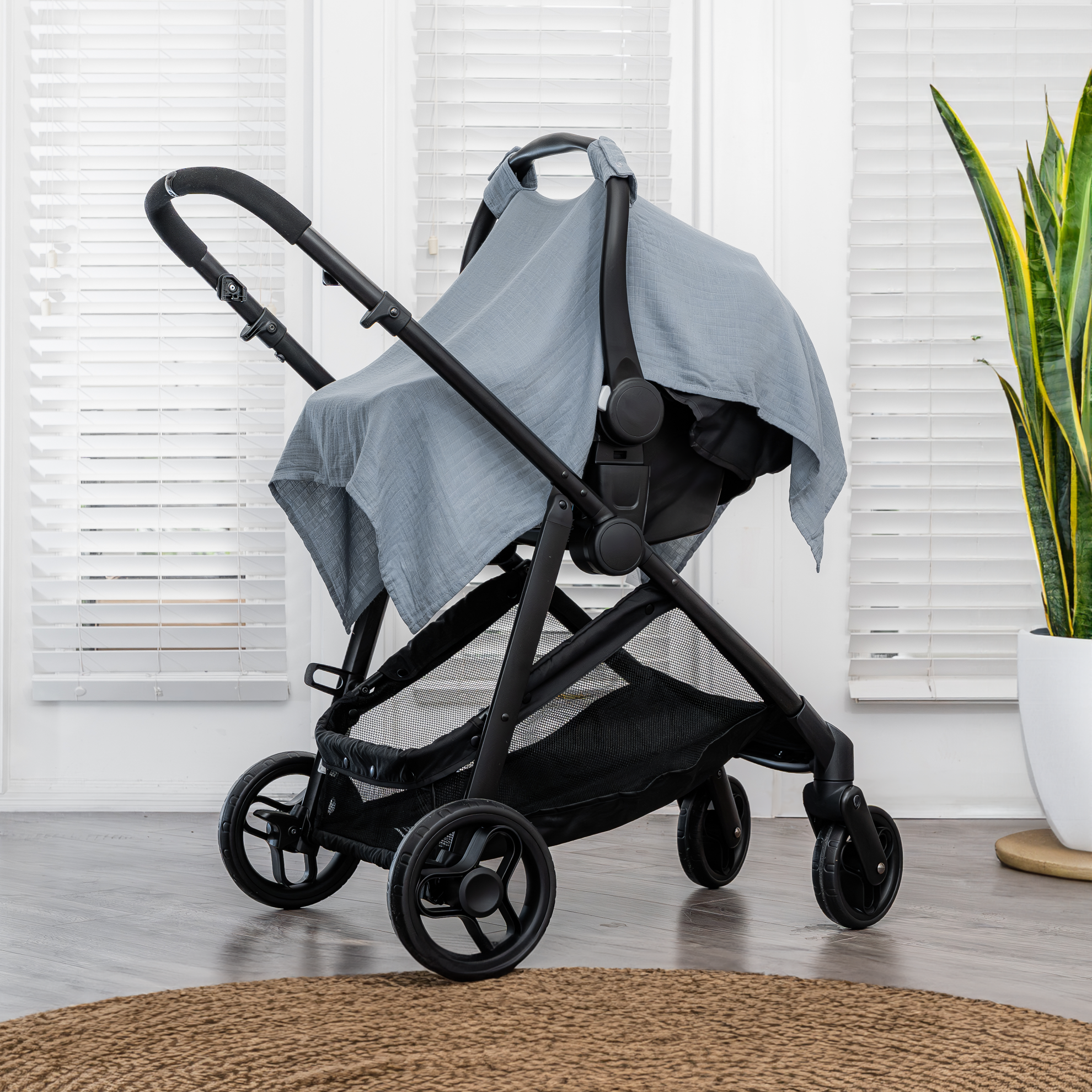 Comfy Cubs - Wholesale Car Seat Cover - Kids & Baby - Baby Car Seat Cover, Large Car Seat Canopy by Comfy Cubs13