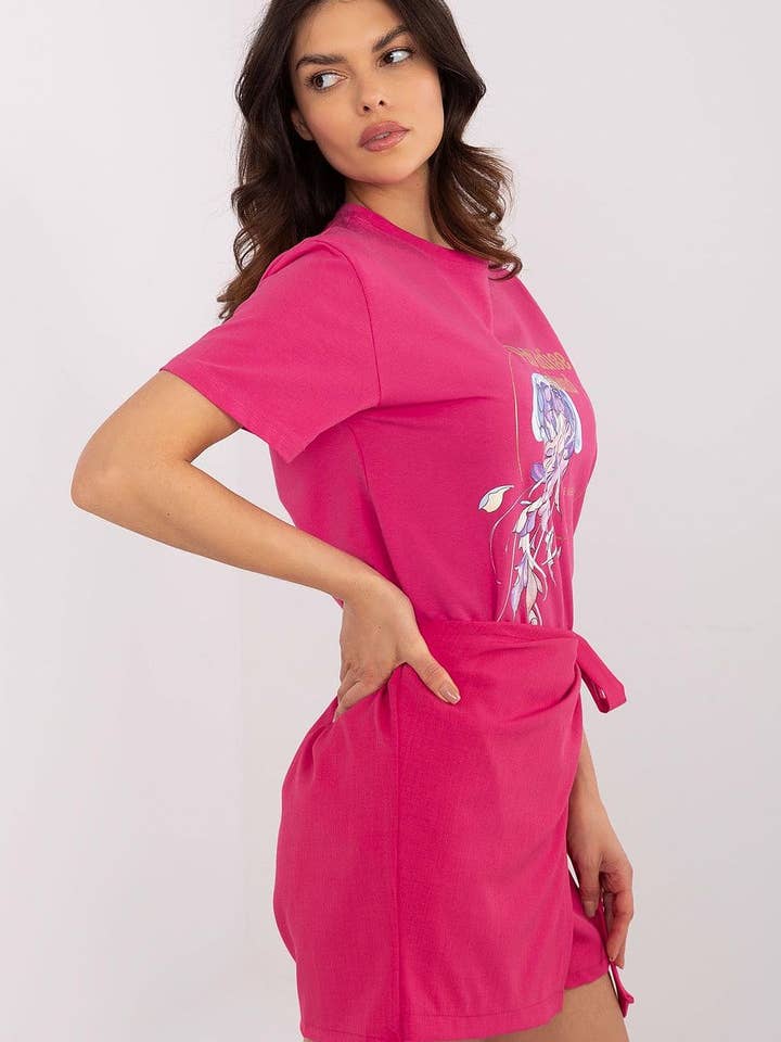 Lieber Deem Marktplatz - Wholesale Screen Printed T-Shirt - Women's - T-shirt Model 208587 Factory Price4