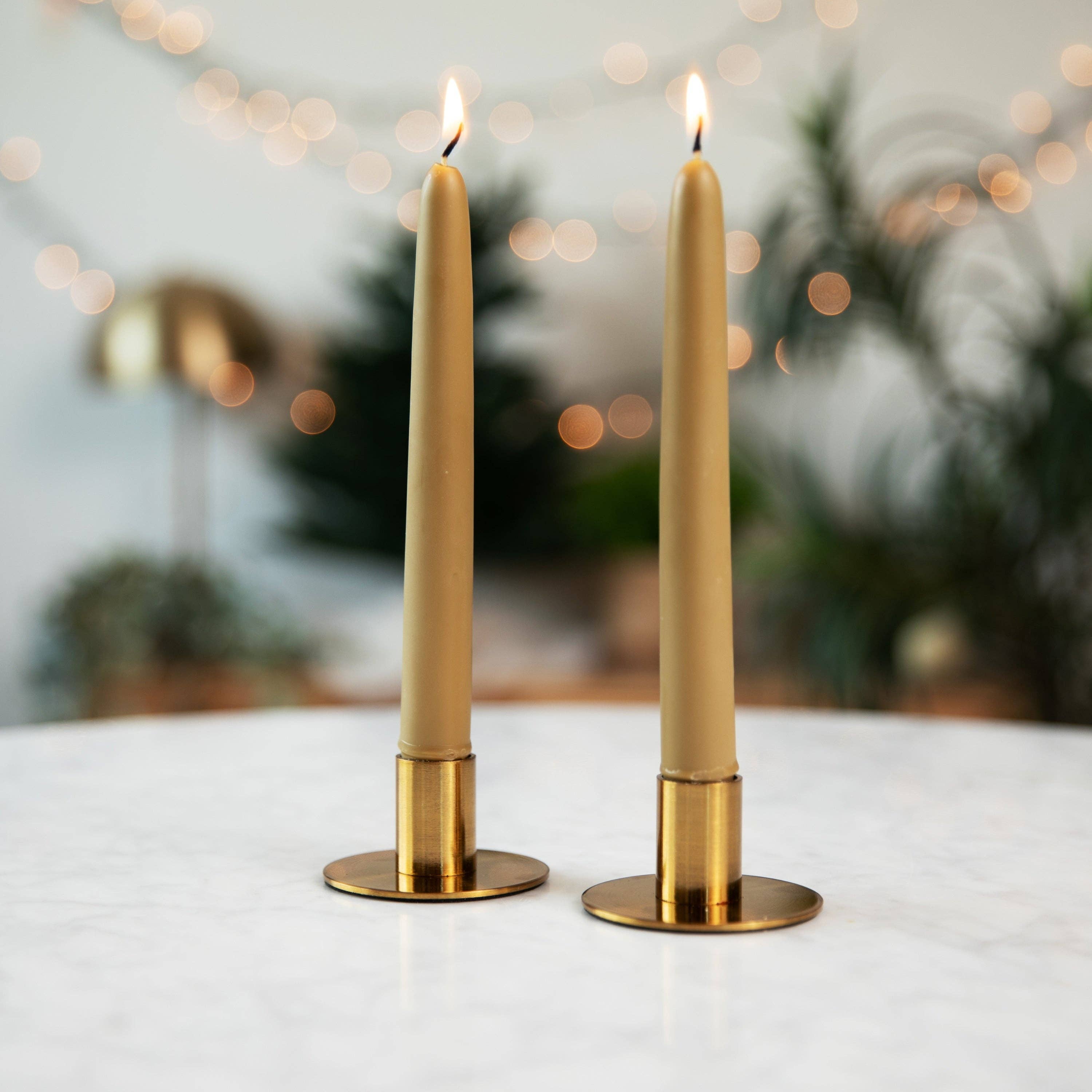 Cape Candle - Wholesale Tapered Candle/Candlestick - Real Bayberry Wax Tapers 8" (boxed pair)2