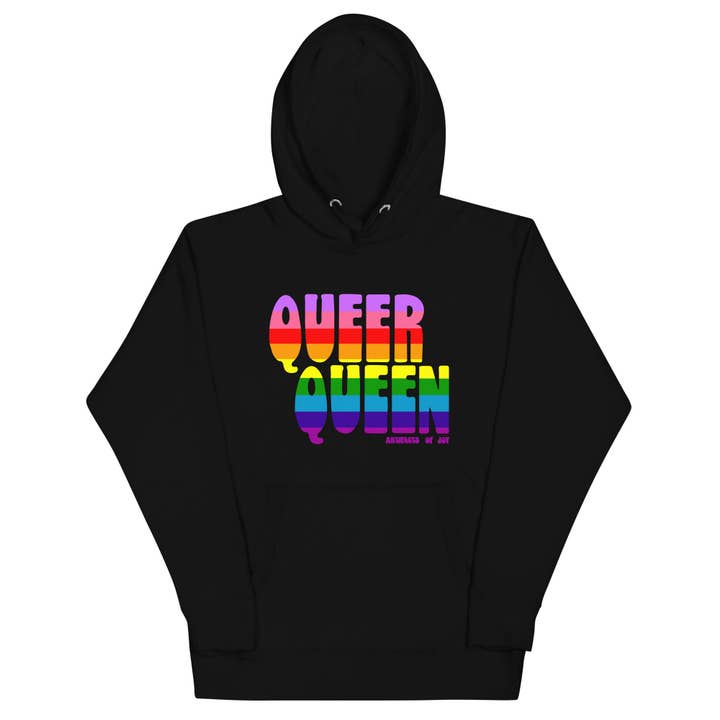 Sweatshirt Unisex Hoodie Queer Queen for wholesale by Artifacts of Joy