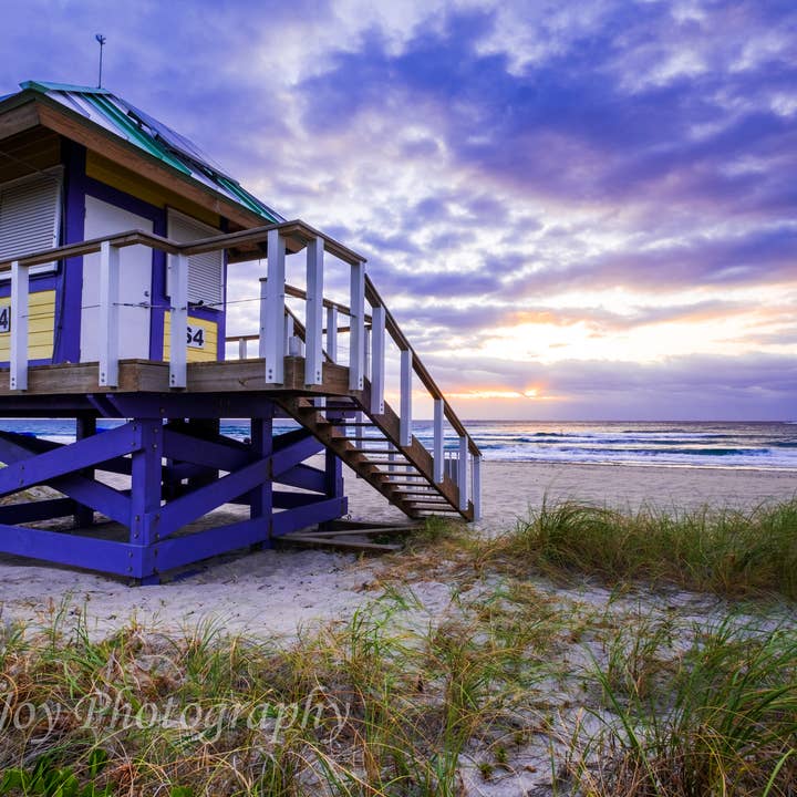 Erica Joy Photography - Wholesale Art Print - Delray Lifeguard