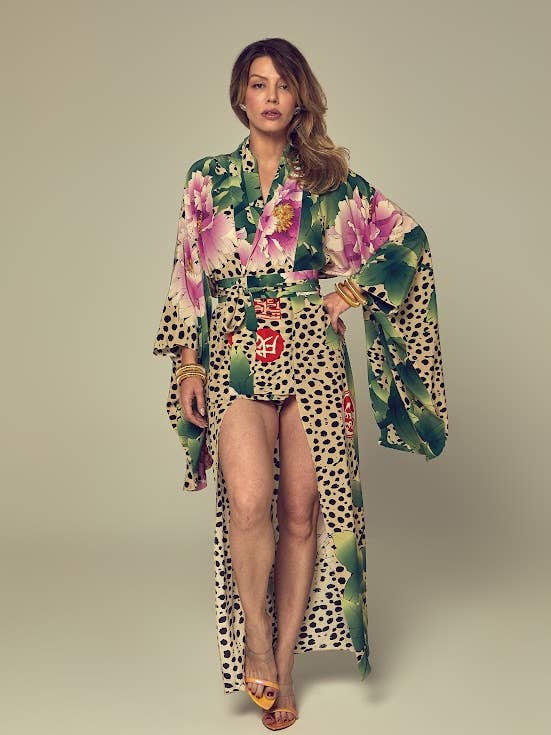 Miss Shibuya Long Kimono - Yemaya for wholesale by Maria Sanz Kimono