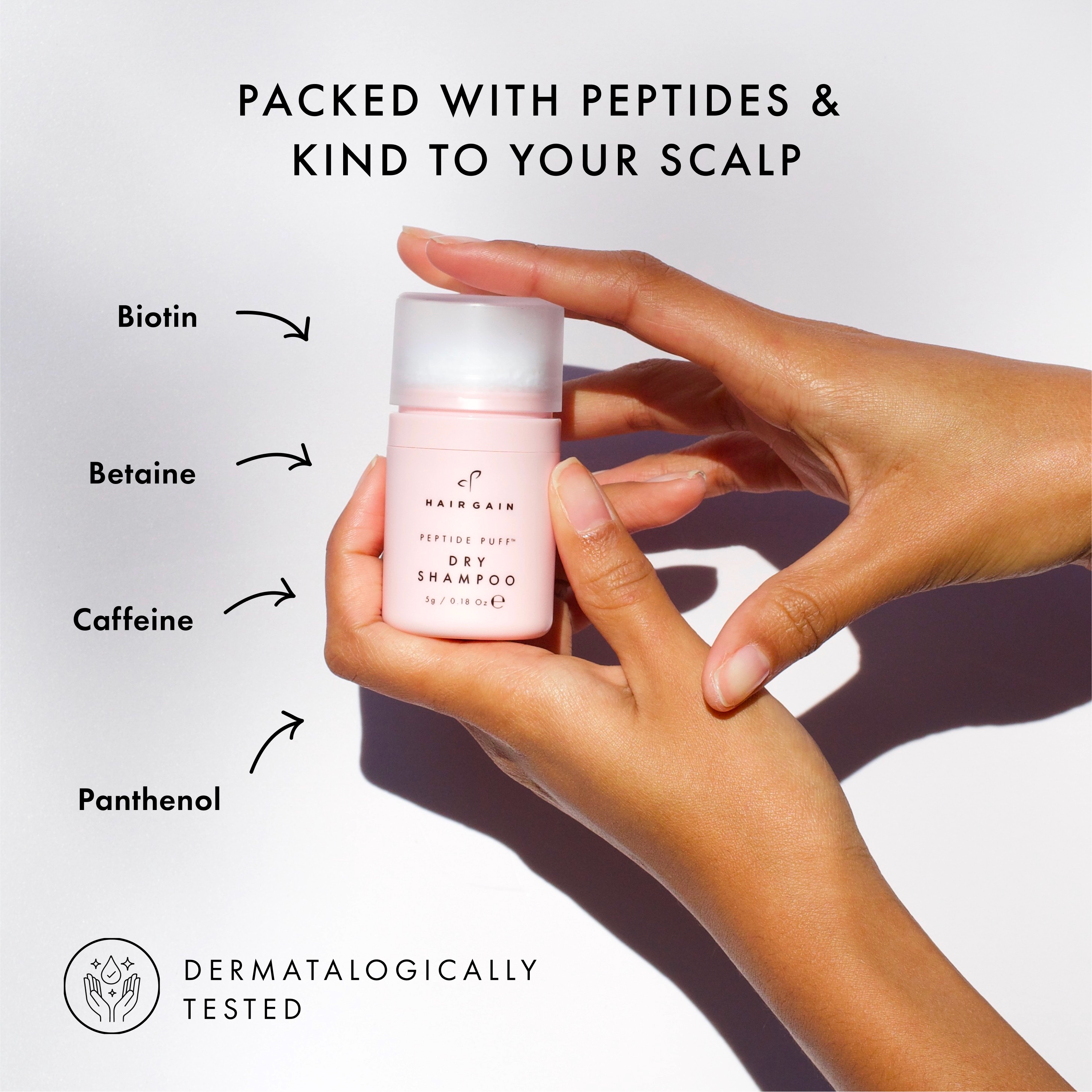 Hair Gain - Wholesale Dry Shampoo - Peptide Puff™ Dry Shampoo3