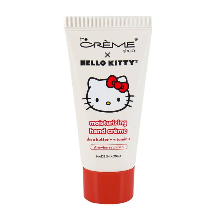 Deluxe Import Trading - Wholesale Hand Cream/Lotion - Hello Kitty Hand Creme Shea Butter 1.69oz - Strawberry Peach