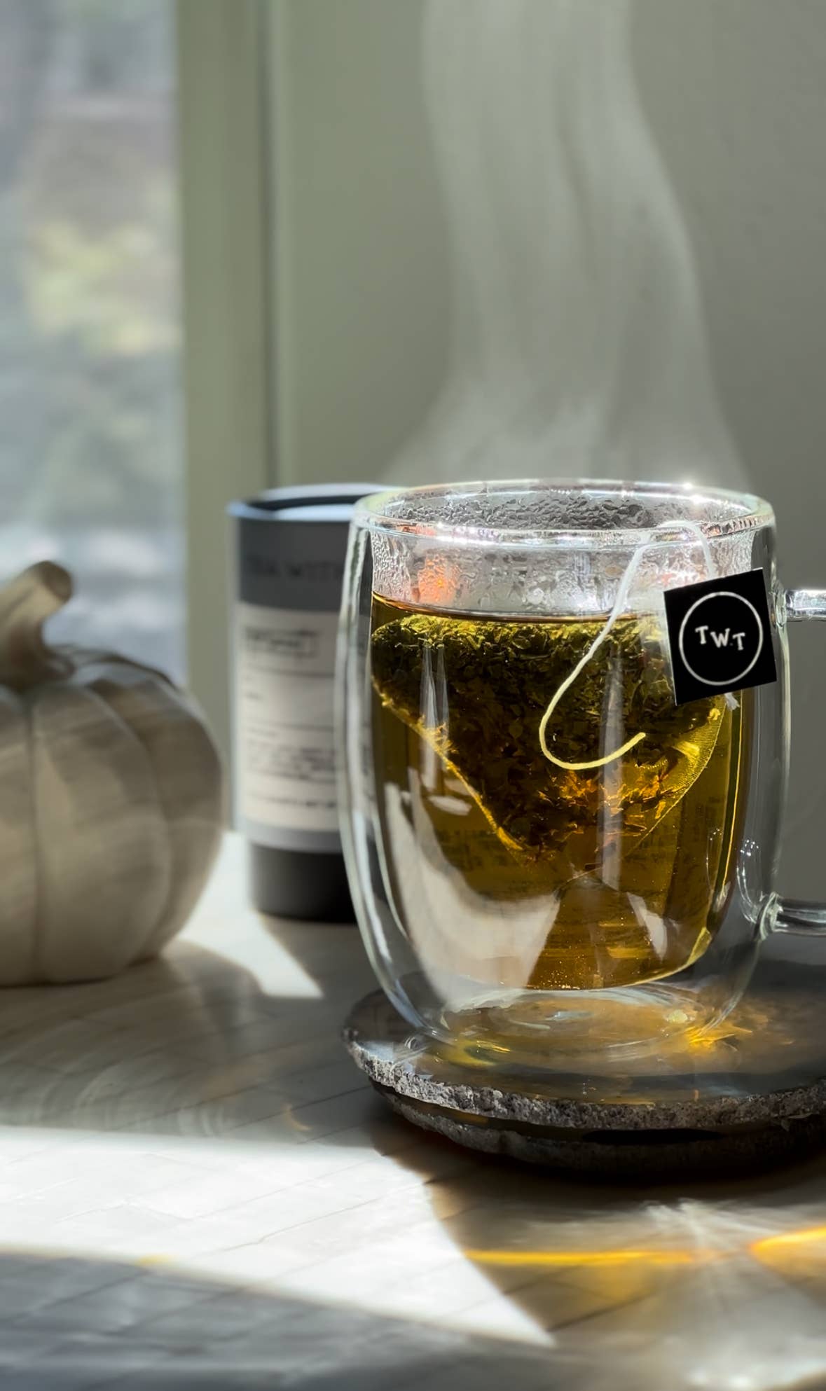 Tea with Tae - Wholesale Tea Bags - Peppermint Herbal Minty Tea - Individually Wrapped Tea Bag1