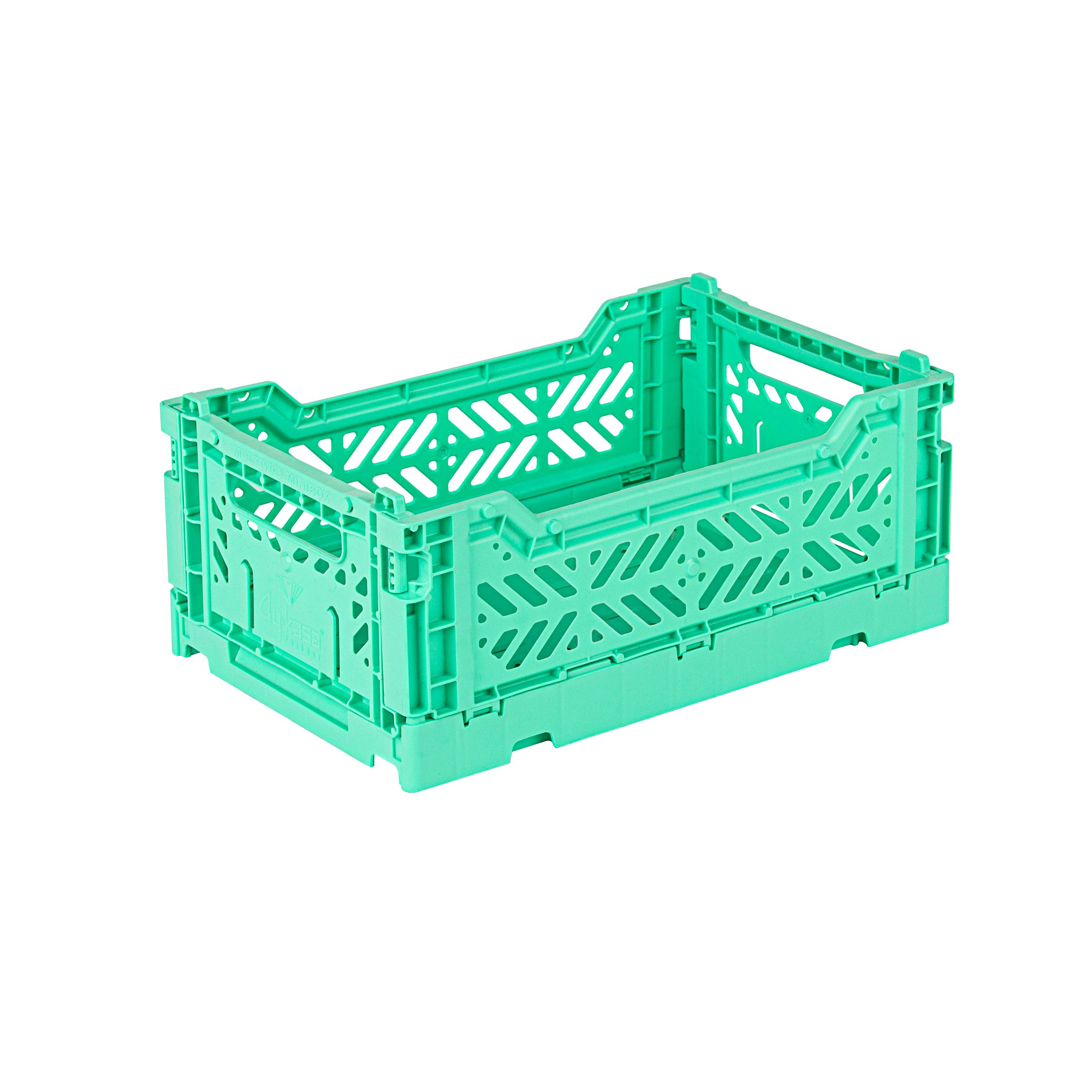 Pinky's Wholesale - Wholesale Storage Bin - AyKasa - Mini Crate - Mint