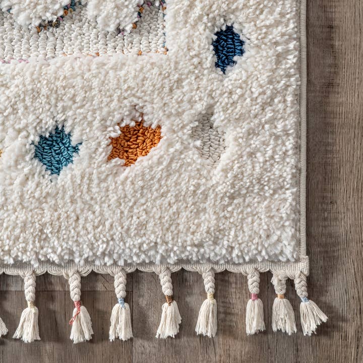 nuLOOM - Wholesale Area Rug - Jocelyn Carved Tribal Shag Area Rug