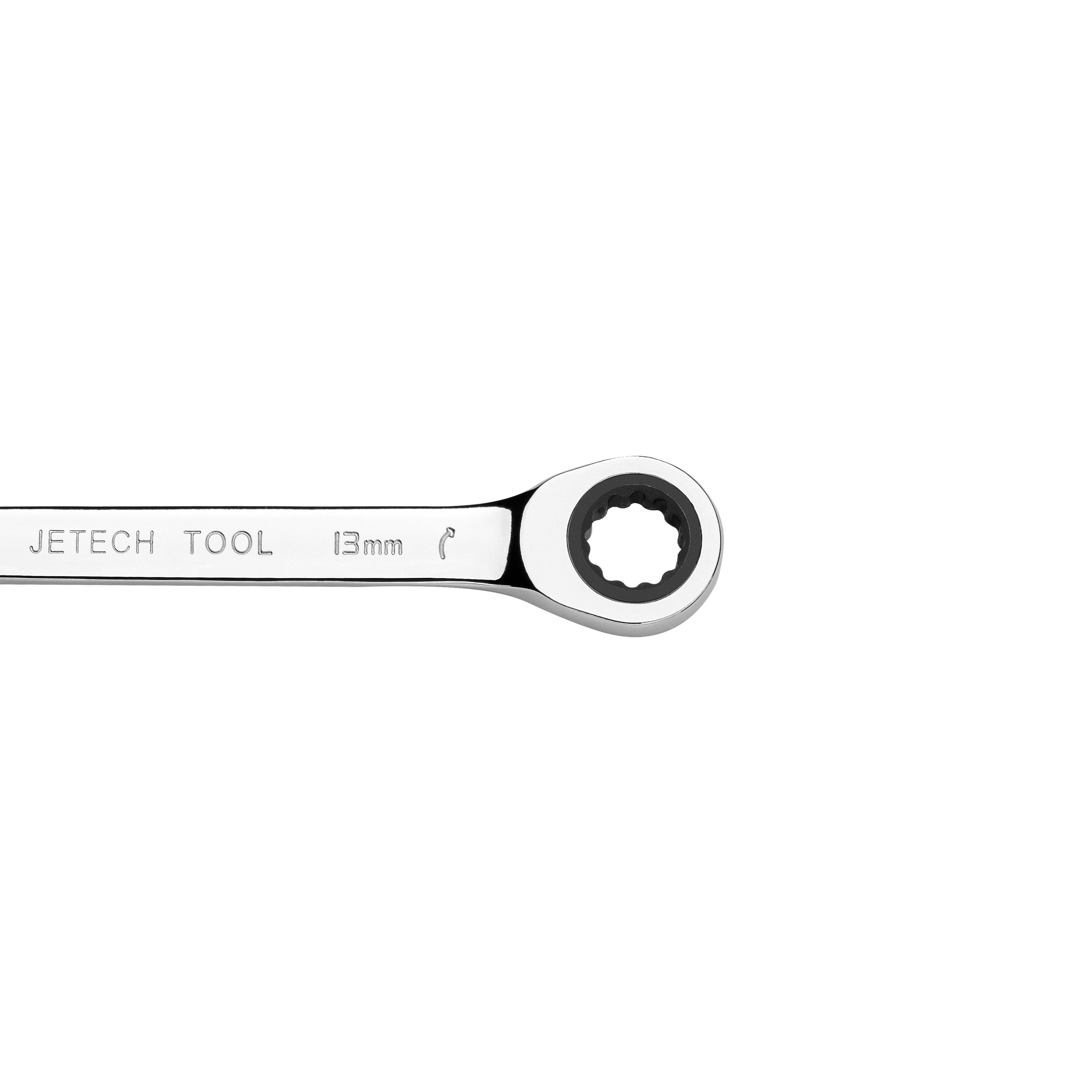 Sixale - Wholesale Handy Tool - Jetech Double Box End Ratcheting Wrench (12mm x 13mm), Metric2
