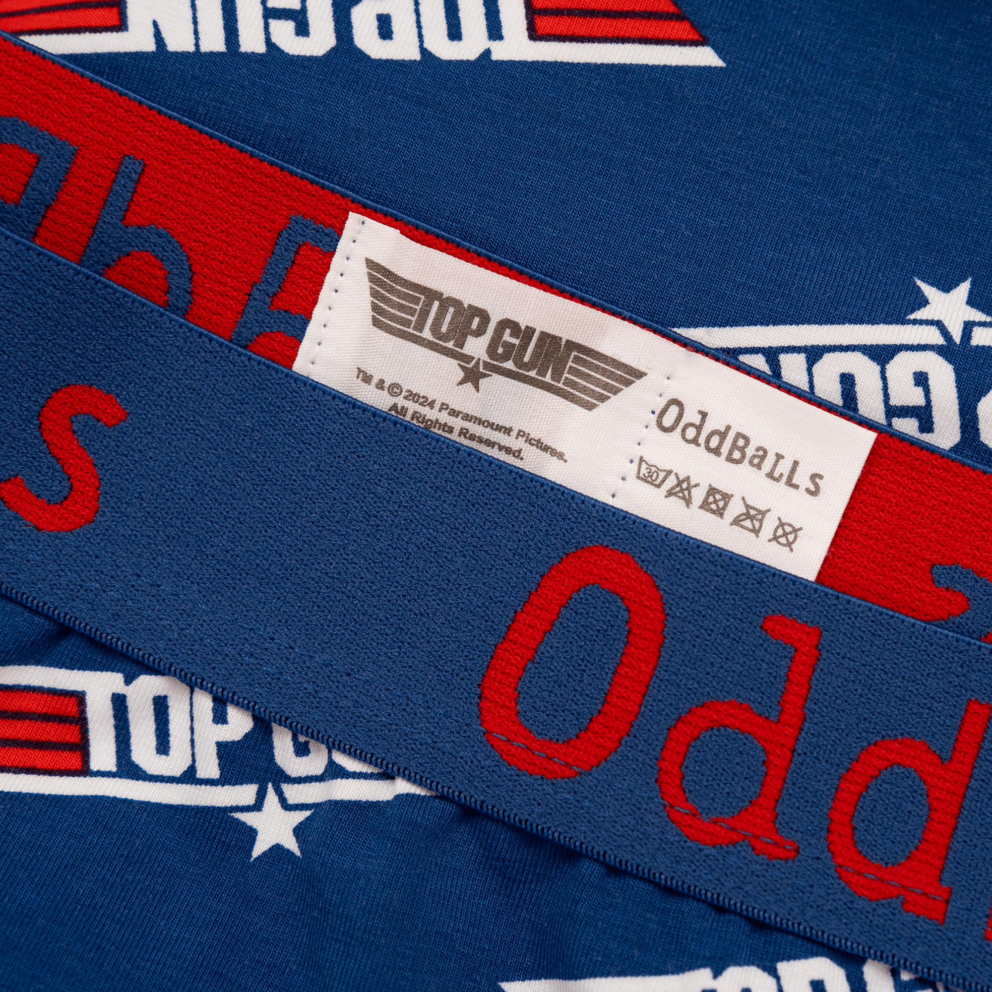 OddBalls – wholesale Underwear – Men's – Top Gun Navy - Mens Cotton Boxer Shorts2