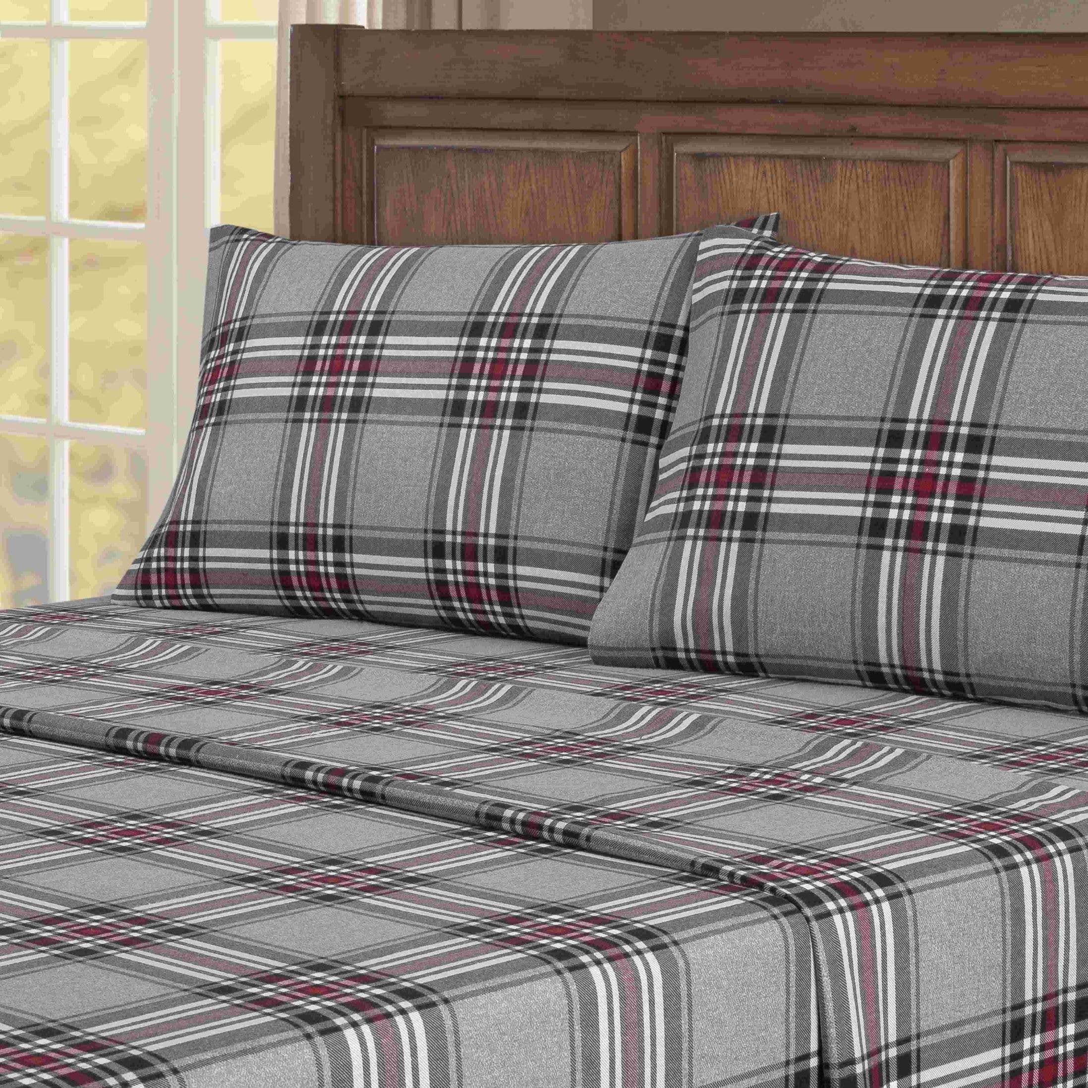 Bed Bath Fashions - Vente Parures de lit - Ensemble de draps en flanelle 100 % coton turc Kathy Ireland25