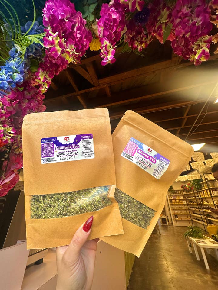 Immuni-Tea | Organic 2oz Loose Leaf Tea for wholesale by NG Apothecary