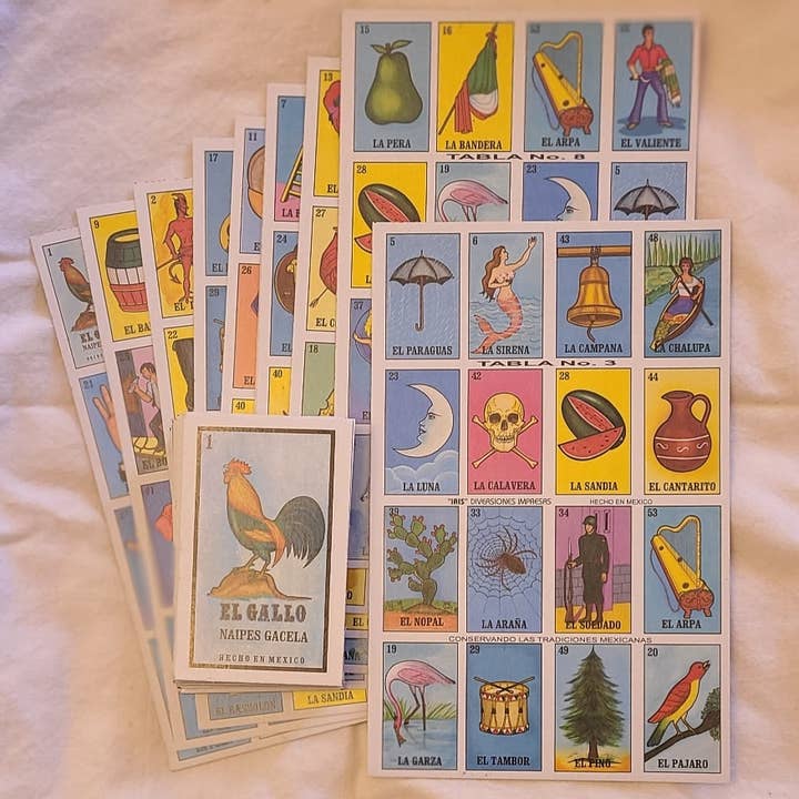 Loteria. Mexican Bingo spel voor wholesale door Arara Enterprises