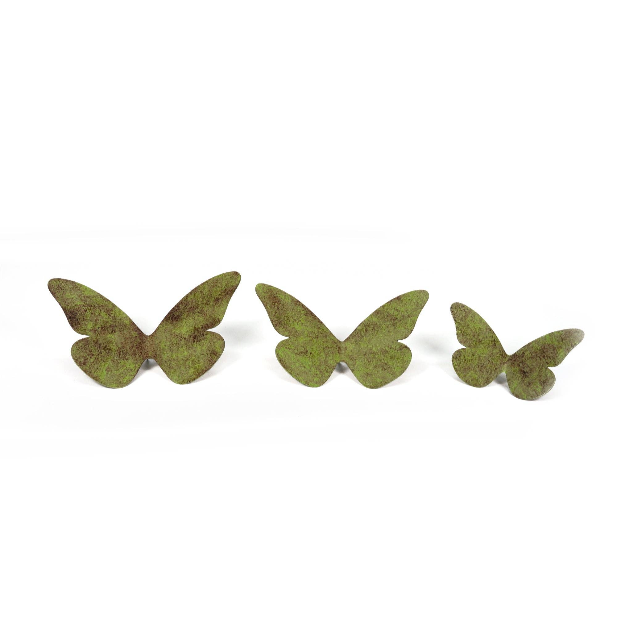 Sugarboo & Co - Wholesale Decorative Figurine - Small Verdigris Butterfly Installation - Assorted Set of 121