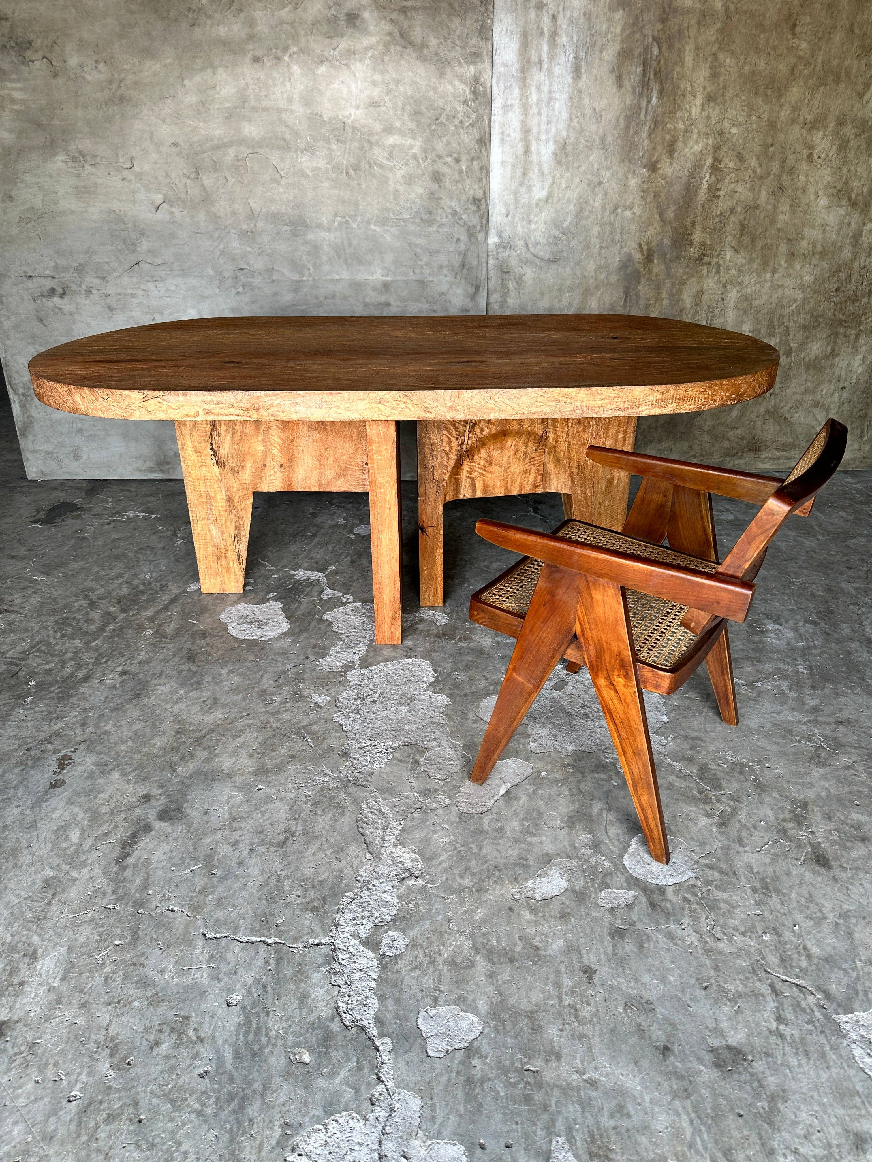 Office Objets - Wholesale Coffee Table - Massive mango wood table 2m10x1m8
