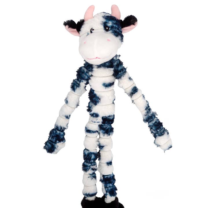 Pet Palette Distribution - Wholesale Pet Plush Toy - Dog - ThoozyPet Wild Tugz Cow Dog Toy 18"0