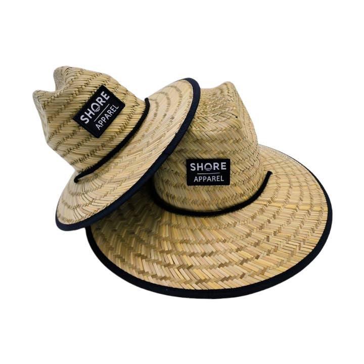 Shore Apparel – Chapéu de sol - Crianças por atacado – Chapéu Lagoon Palha0