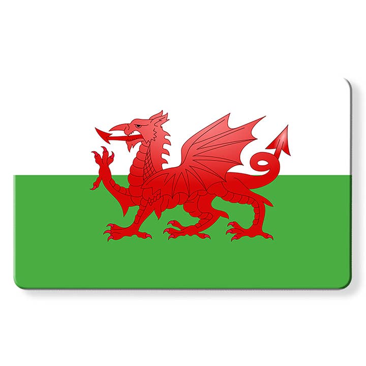 The Flag of Wales as a Myne Card for wholesale by Myne Cards