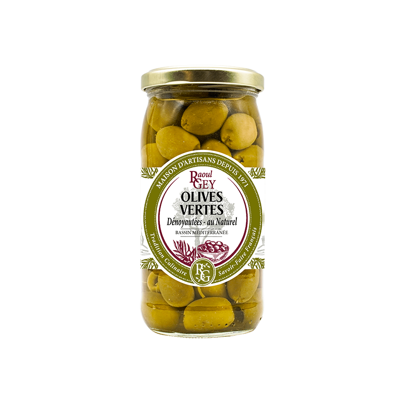 Maison RGEY - Wholesale Olives - Pitted Green Olives 37cl - Raoul Gey - 42790