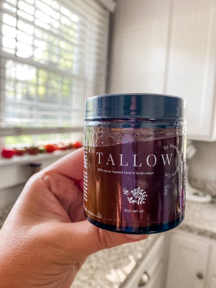 Premium Tallow Body Butter for wholesale by Honest Elderberry Co