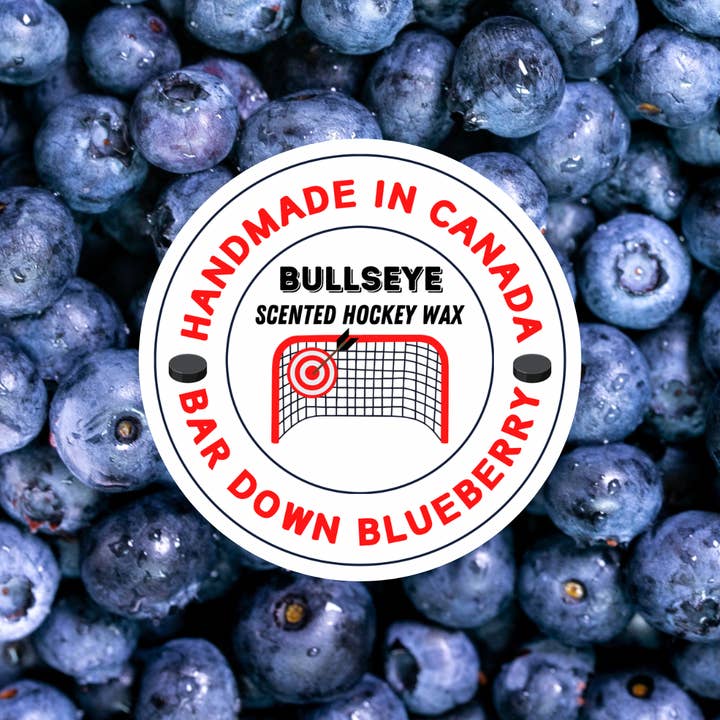 BAR DOWN BLUEBERRY Hockey Stick Wax for wholesale by Bullseye Hockey