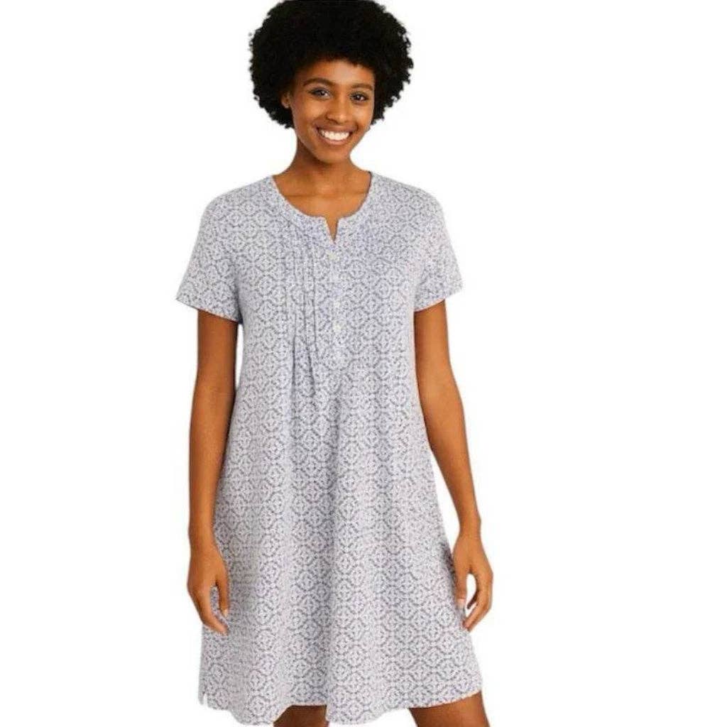 C'est Elle - Vente Nuisette – femme - Chemise de nuit col V5