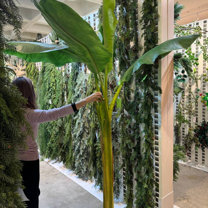 TR10497 PU BANANA TREE,7.5'-2P/5.62' for wholesale by Green Import Limited