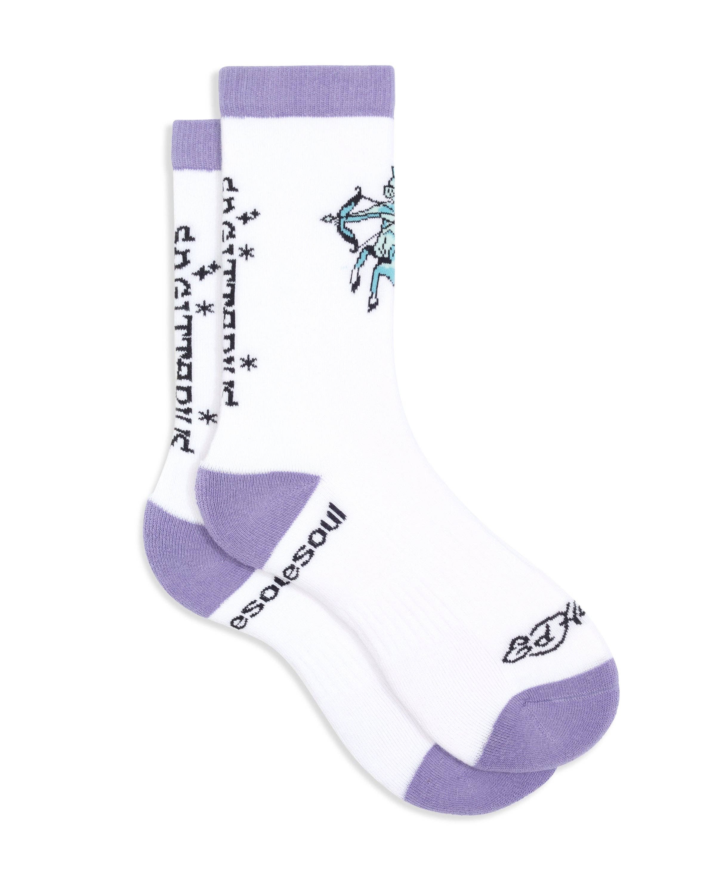 doublesoul - Vente Chaussettes – unisexe - Chaussette haute zodiaque Ed Hardy14