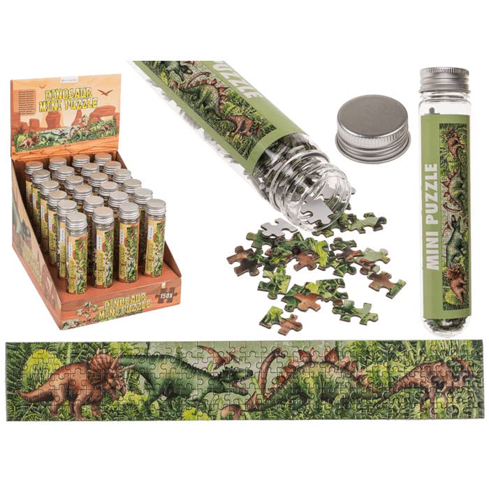 Out of the blue KG - Wholesale Puzzle - Kids - Mini-Puzzle, Dinosaur, 150 pcs.,