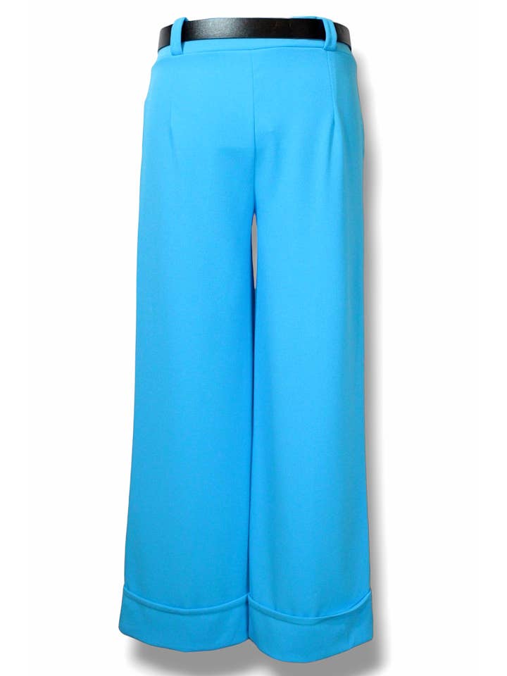 NINEF - Wholesale Pants - Women's - Urban Elegance Trousers with Belt - Vibrant Pink10