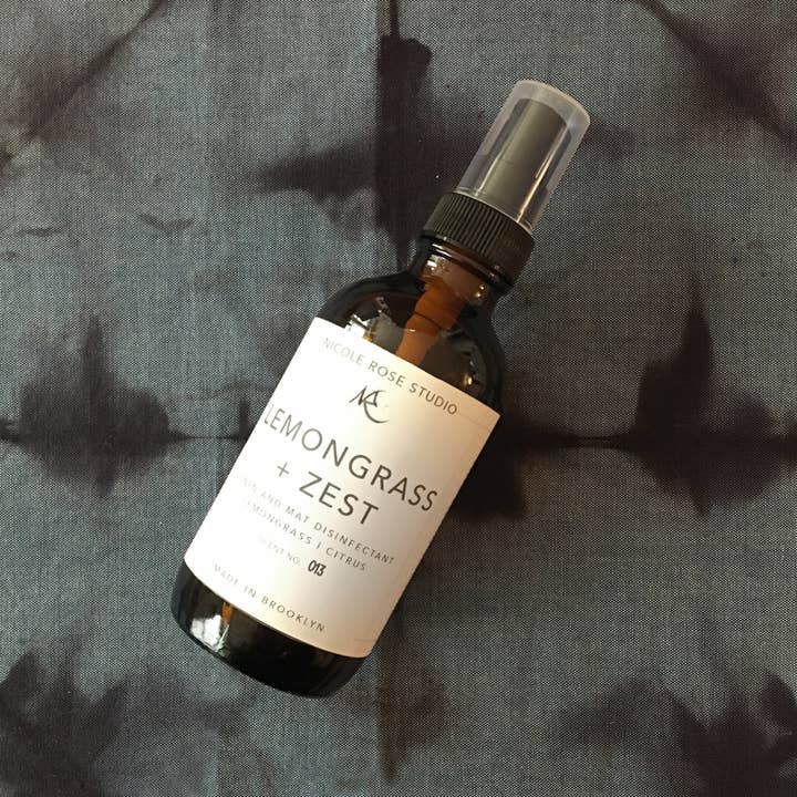 Lemongrass and Zest Essential Oil Mist for wholesale by Nicole Rose Studio
