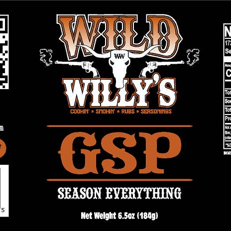 Wild Willy's GSP for wholesale by Wild Willy's seasonings and rubs