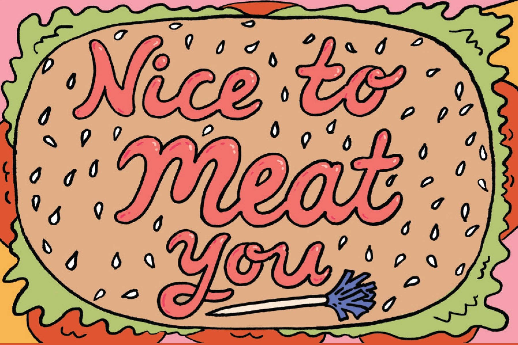 Chronicle Books - Wholesale Stationery/Notecard Set - Meat Cute4