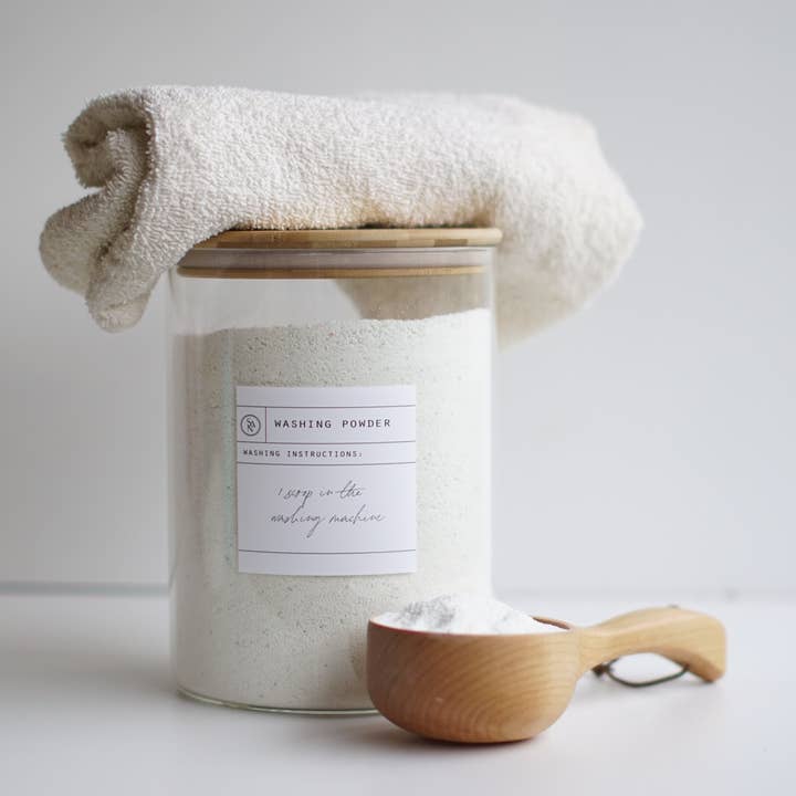 So At Nature – wholesale Laundry detergent powder/pods – Wooden Laundry Powder Scoop2