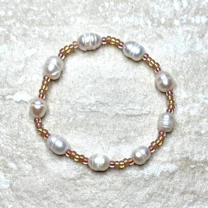 Pearl Miyuki Bracelet for wholesale by Clarke Palmer