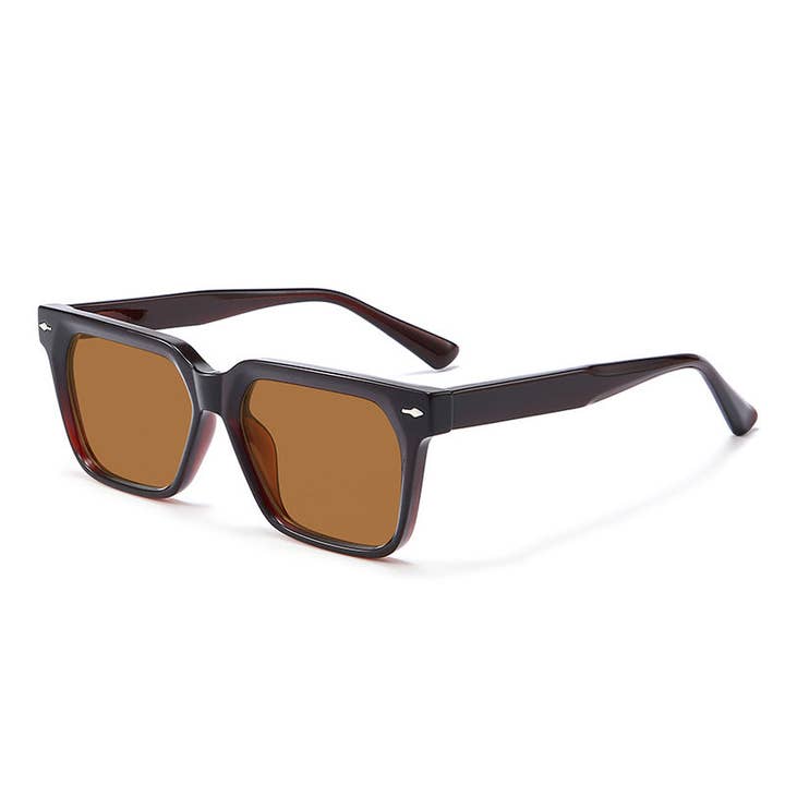 Dipped Shop - Wholesale Sunglasses - Unisex - Square Large Frame Polarized Sunglasses DP25B601