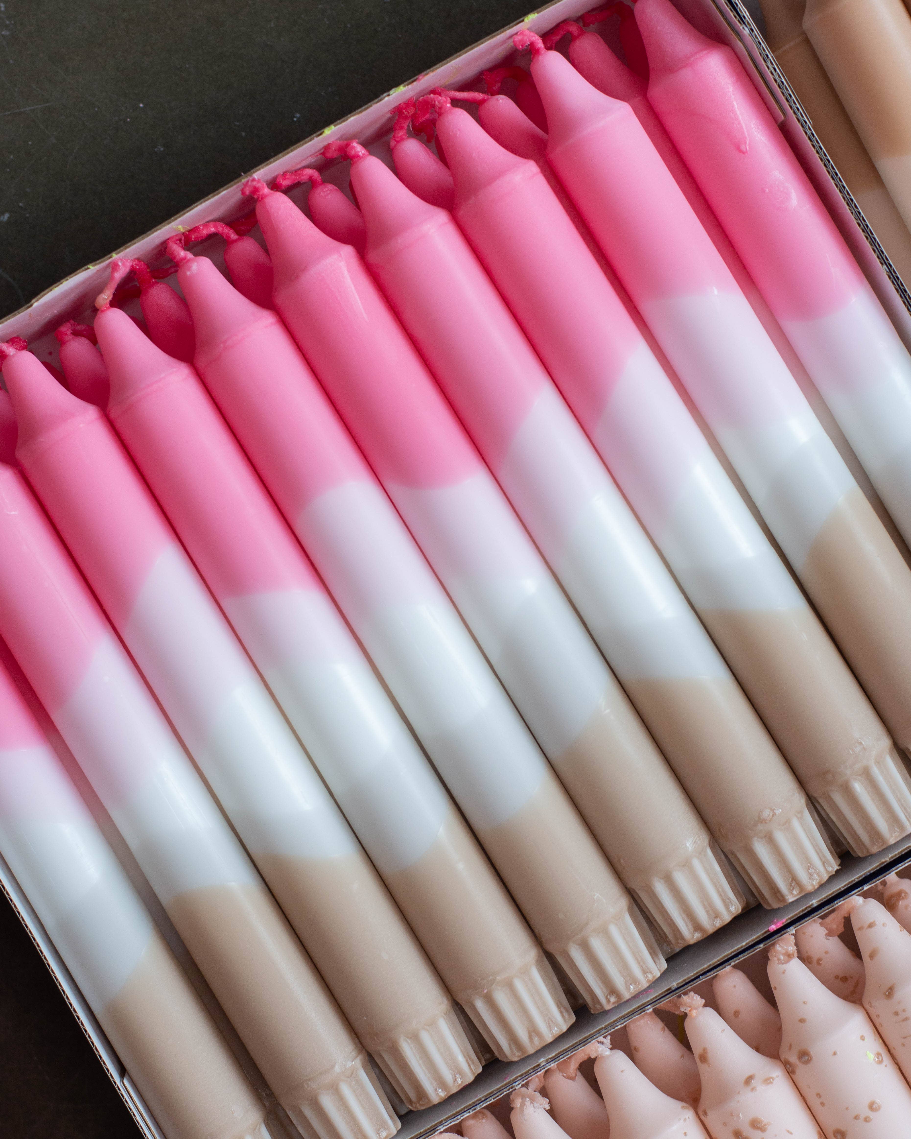 Nordtrice - Wholesale Taps toelopende kaars/kandelaar - Conische kaarsen - mix van herfstkleuren8