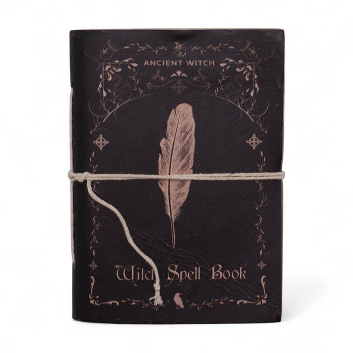 Ancient Wisdom - Wholesale Notebook - Assorted Witch Ritual Notebooks - Leather (15x11.5 cm)1