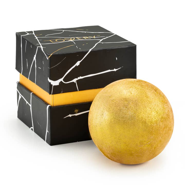 Lovery - Wholesale Stud/post earrings - 14K Gold Plated CZ Stud Earring w/ Pouch, Bath Bomb Gift Box2