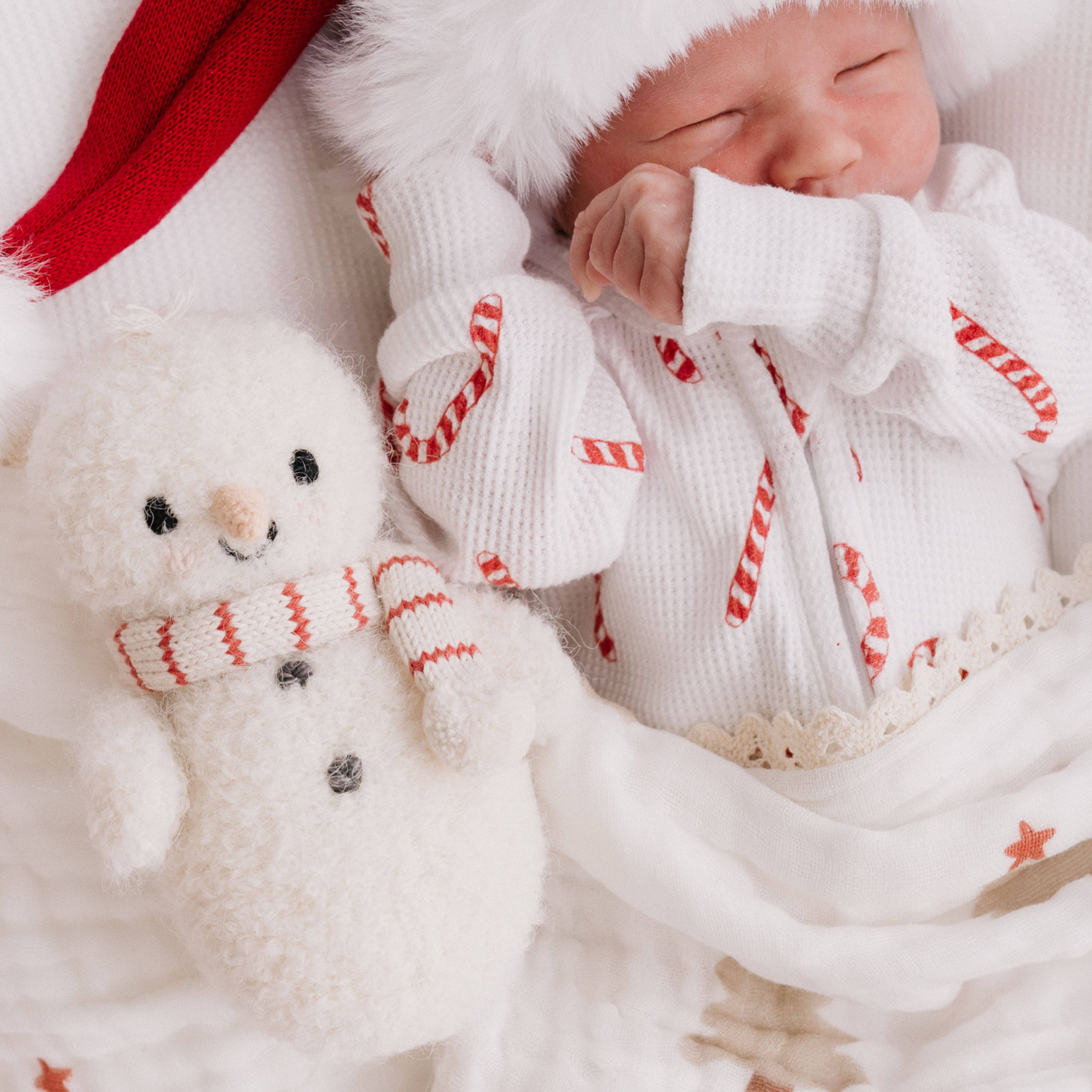 cuddle+kind - Wholesale Doll - Kids - Baby snowman (candy cane)5