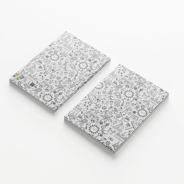 Summer Color seu próprio caderno de capa por atacado de Charlie's Bookstore