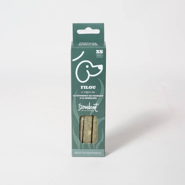 Evident - Vente Os à mâcher – chien - FILOU - Bâtonnet(s) de fromage à mâcher à la spiruline