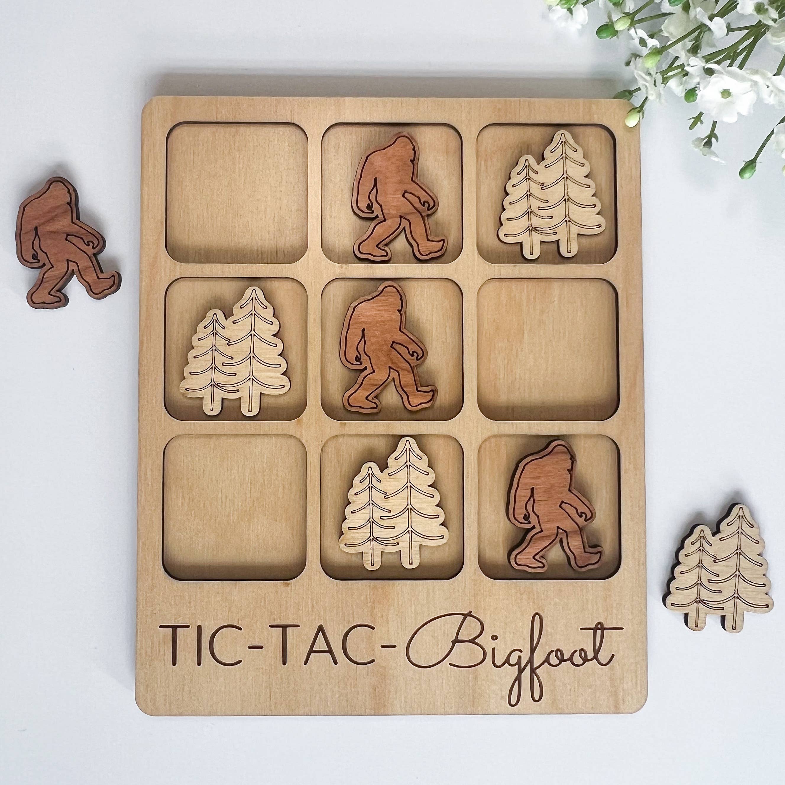 DIY Tic-Tac-Toe • Little Pine Learners