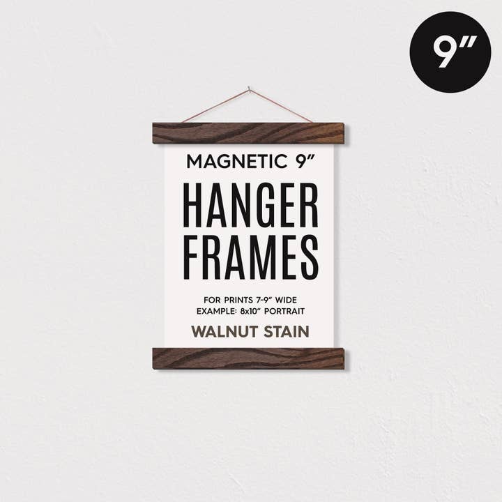 Hanger Frames - Vente Cadres photos - Cadre de cintre magnétique de 9 po pour portraits de 20,3 cm x 25,4 cm3