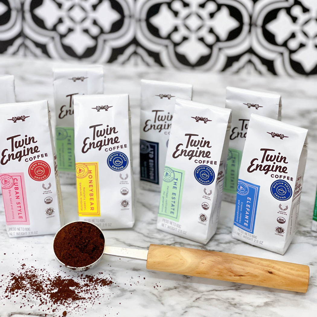 Twin Engine Coffee - Wholesale Ground Coffee - Traveler 1-Pot Organic Specialty Fair Coffee / Cuban Style4