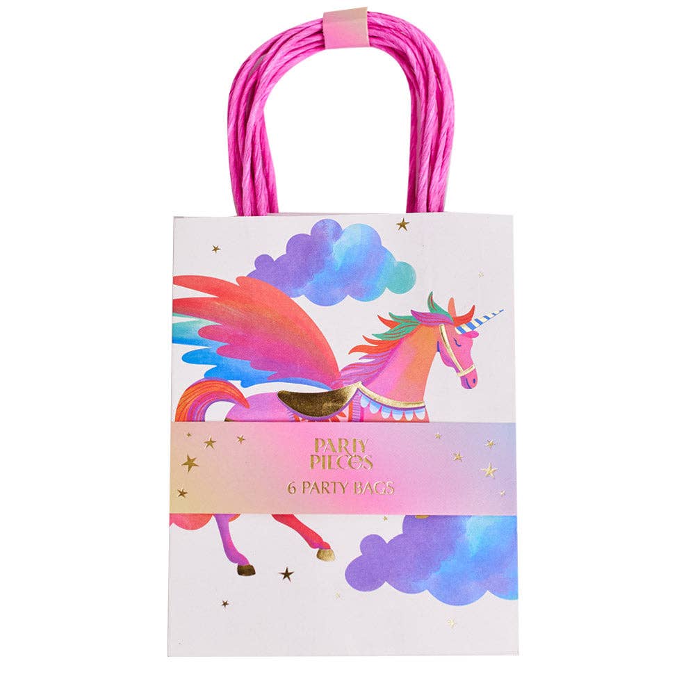 Party Pieces - Wholesale Party Favor Bag/Box - Unicorn Fairy Princess Party Bags (x6)2